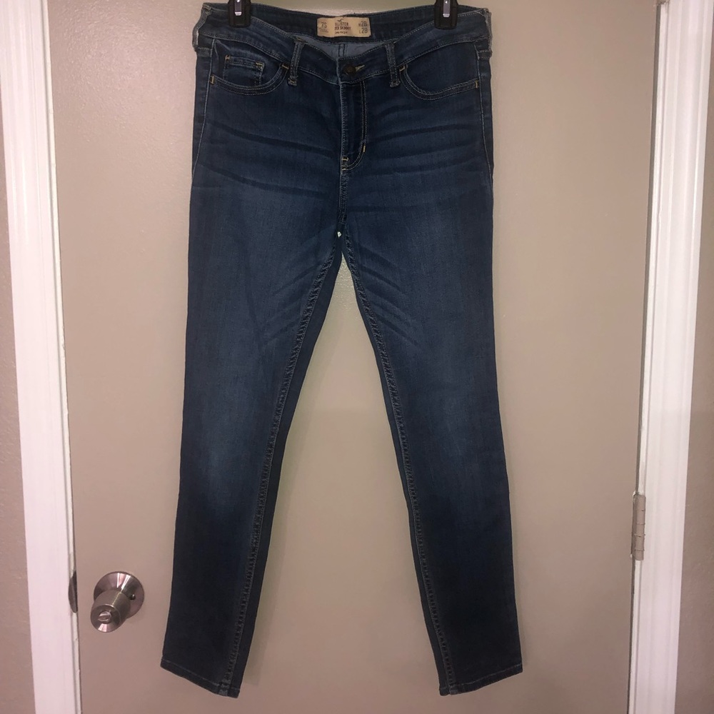 Hollister™️ Super Skinny Low Rise Dark Blue